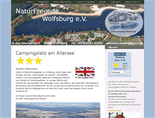 Tablet Screenshot of camping-allersee.de